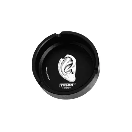 Tyson 2.0 Popielniczka szklana Mike Bite - Czarna