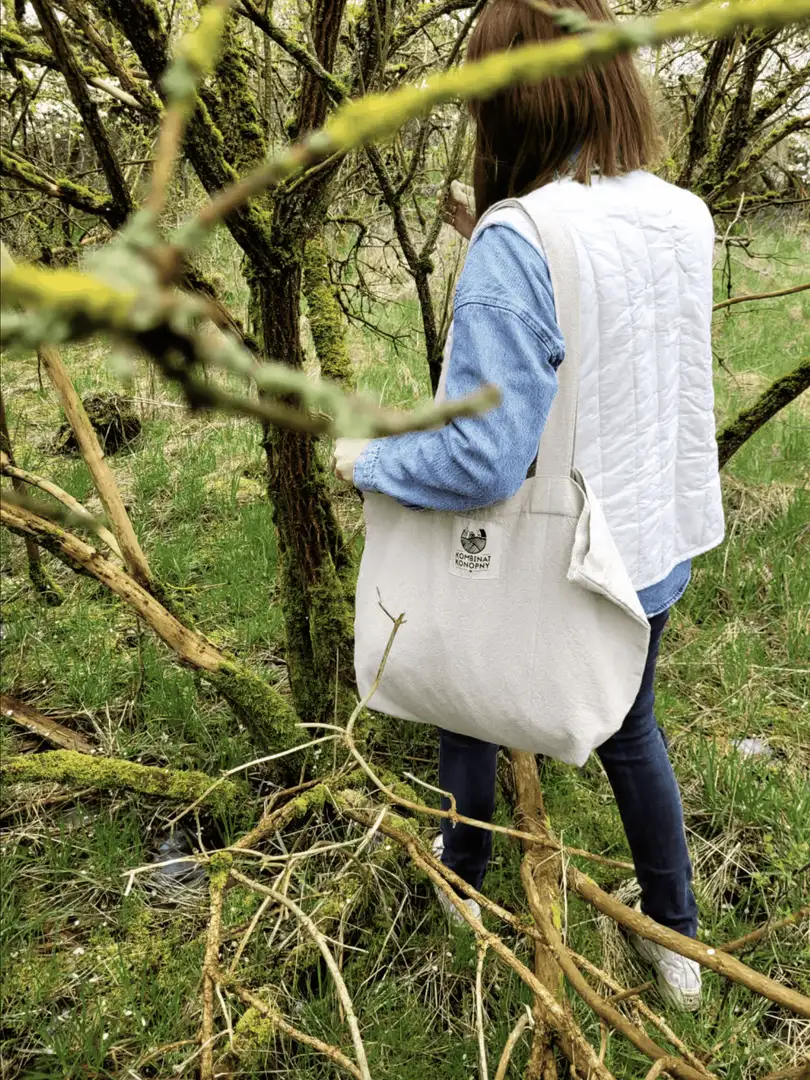 Tkanina bawełniano-konopna Panama 70% Bawełna 30% Konopie – Naturalna i Ekologiczna 1mb