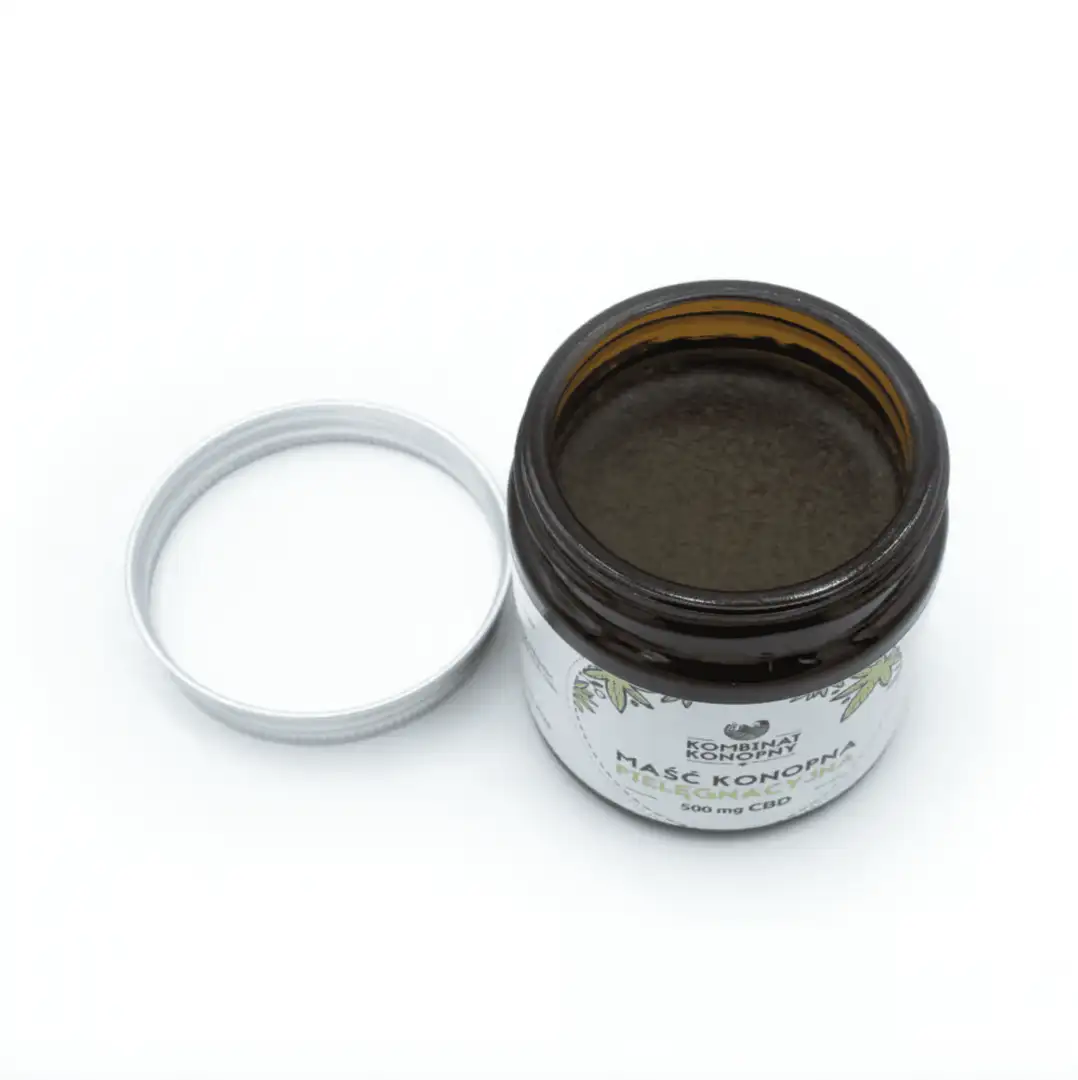 Maść konopna pielęgnacyjna z CBD 500mg - nawilżenie i regeneracja