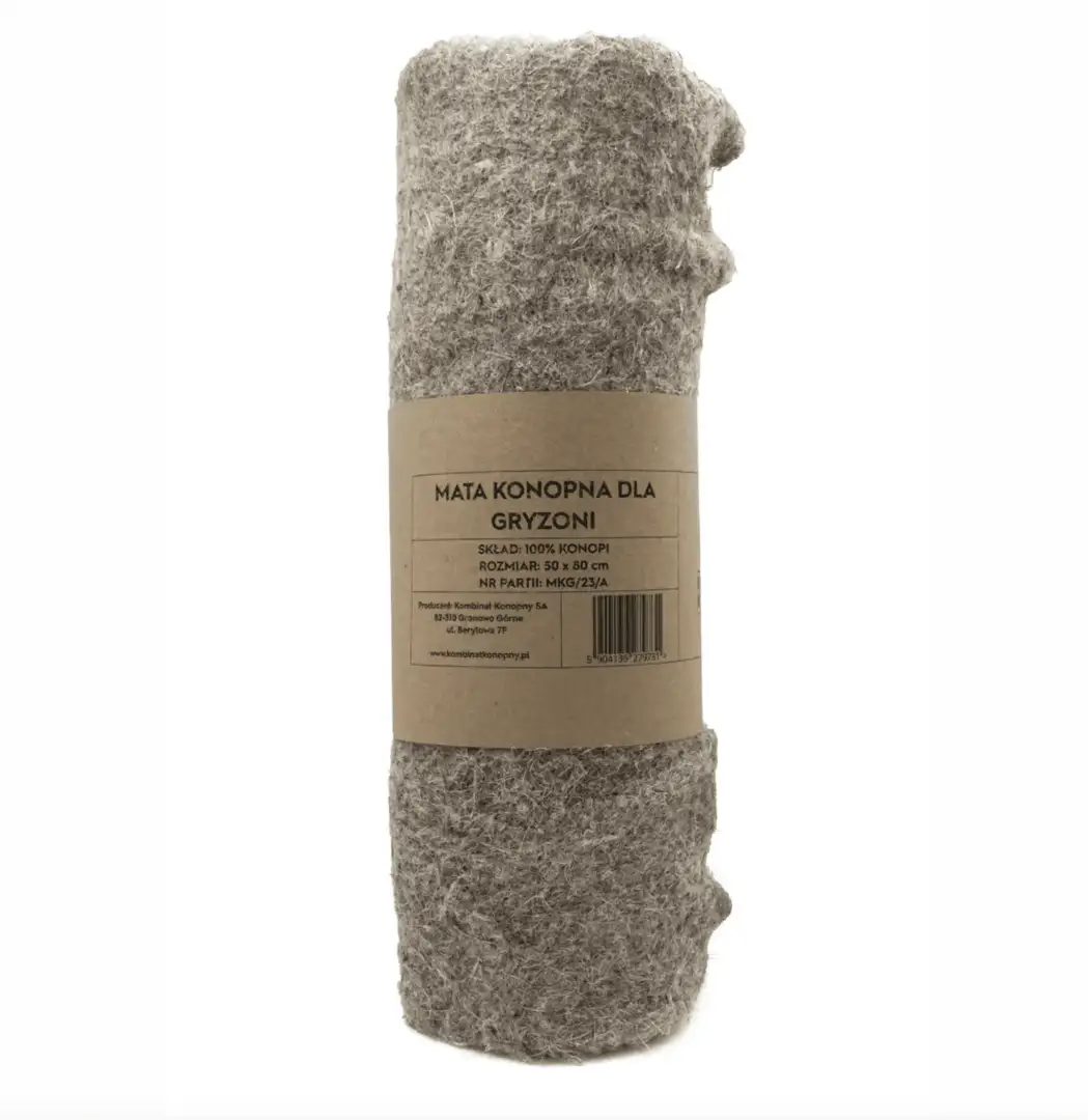 Mata konopna dla gryzoni 50x80 cm