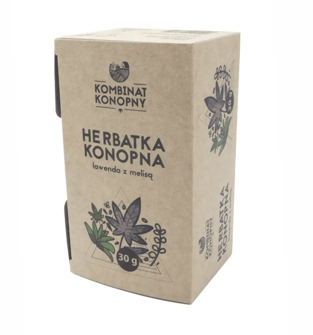 Herbatka konopna z lawendą i melisą 30g – naturalna relaksacja