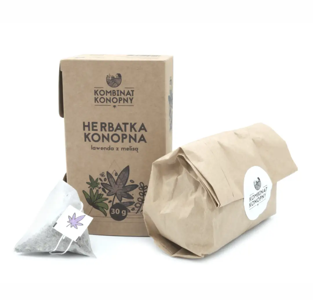 Herbatka konopna z lawendą i melisą 30g – naturalna relaksacja