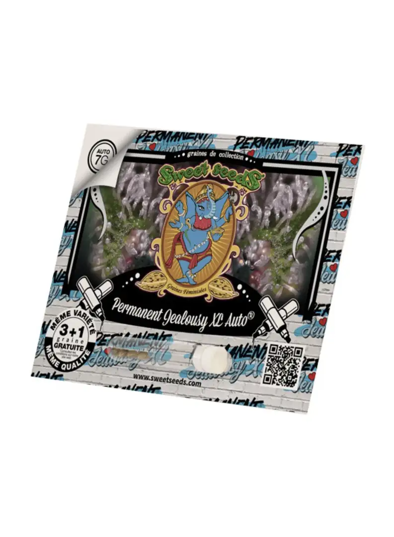 Permanent Jealousy XL Auto Duża Automatycznie Kwitnąca Hybryda 7 Generacji Sweet Seeds