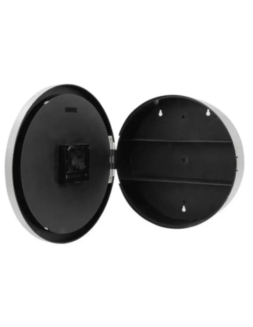 Zegar ścienny STASH CLOCK – dyskretna skrytka z klasą