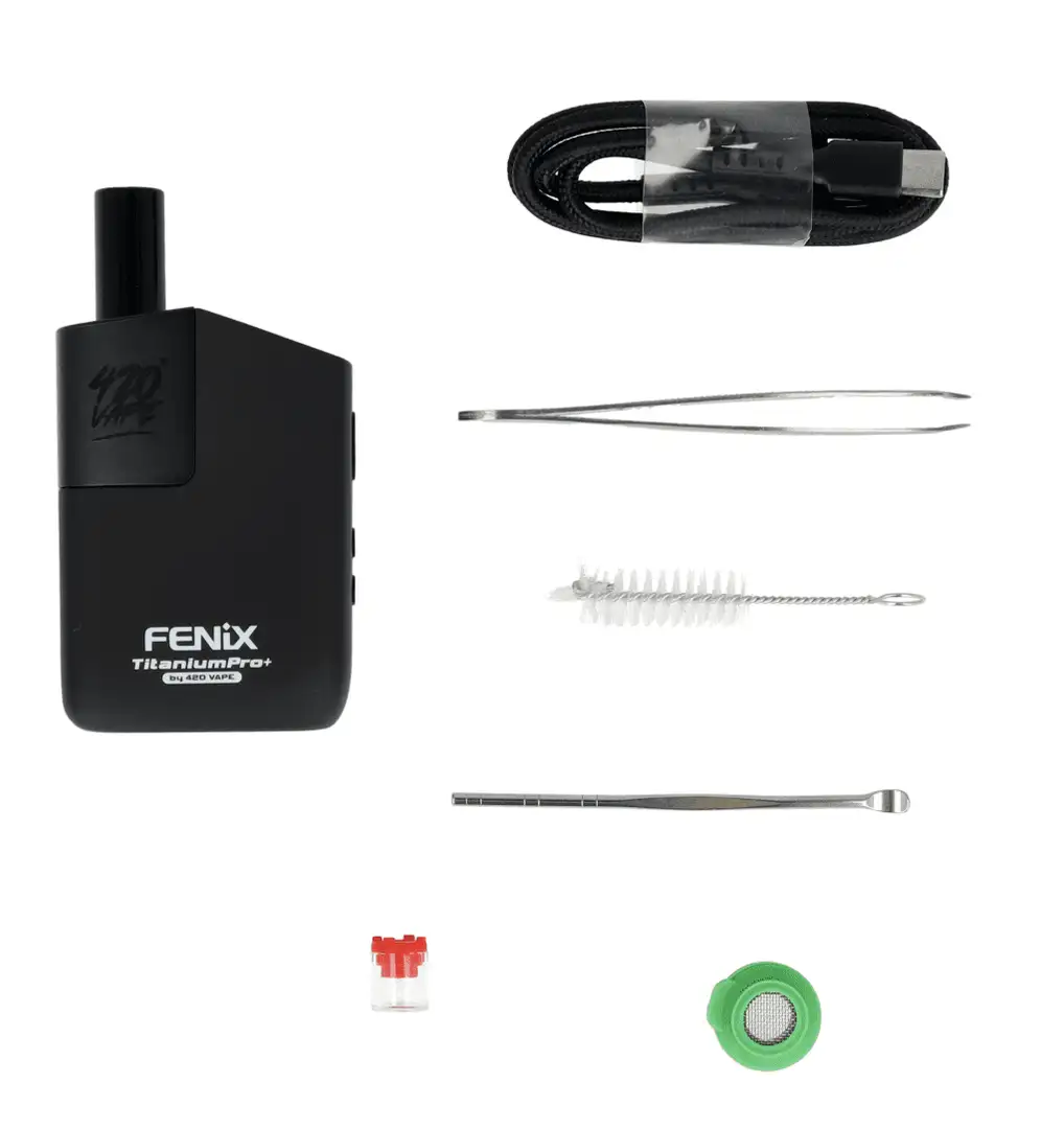 Fenix Titanium PRO + – hybrydowy waporyzator do suszu i koncentratów