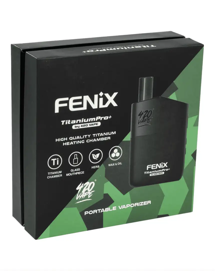 Fenix Titanium PRO + – hybrydowy waporyzator do suszu i koncentratów