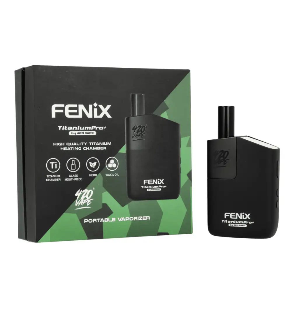Fenix Titanium PRO + – hybrydowy waporyzator do suszu i koncentratów