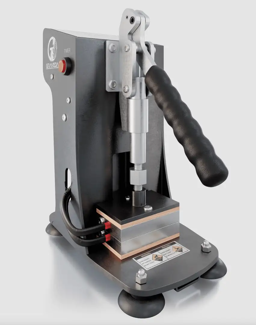 GRAVEDA Graspresso 600 kg – Profesjonalna Prasa do Rosin