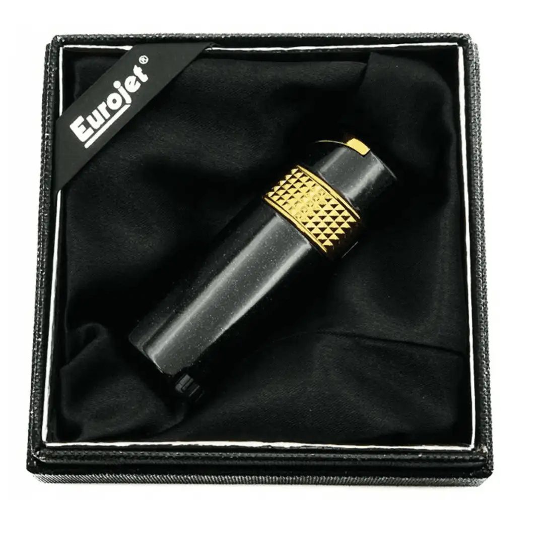 EuroJet Lady Gold – Metalowa zapalniczka żarowa z kryształkami