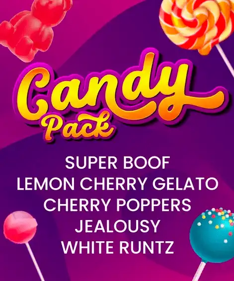 Candy Pack Nasiona Marihuany 5 Odmian Hybryd | Barney's Farm