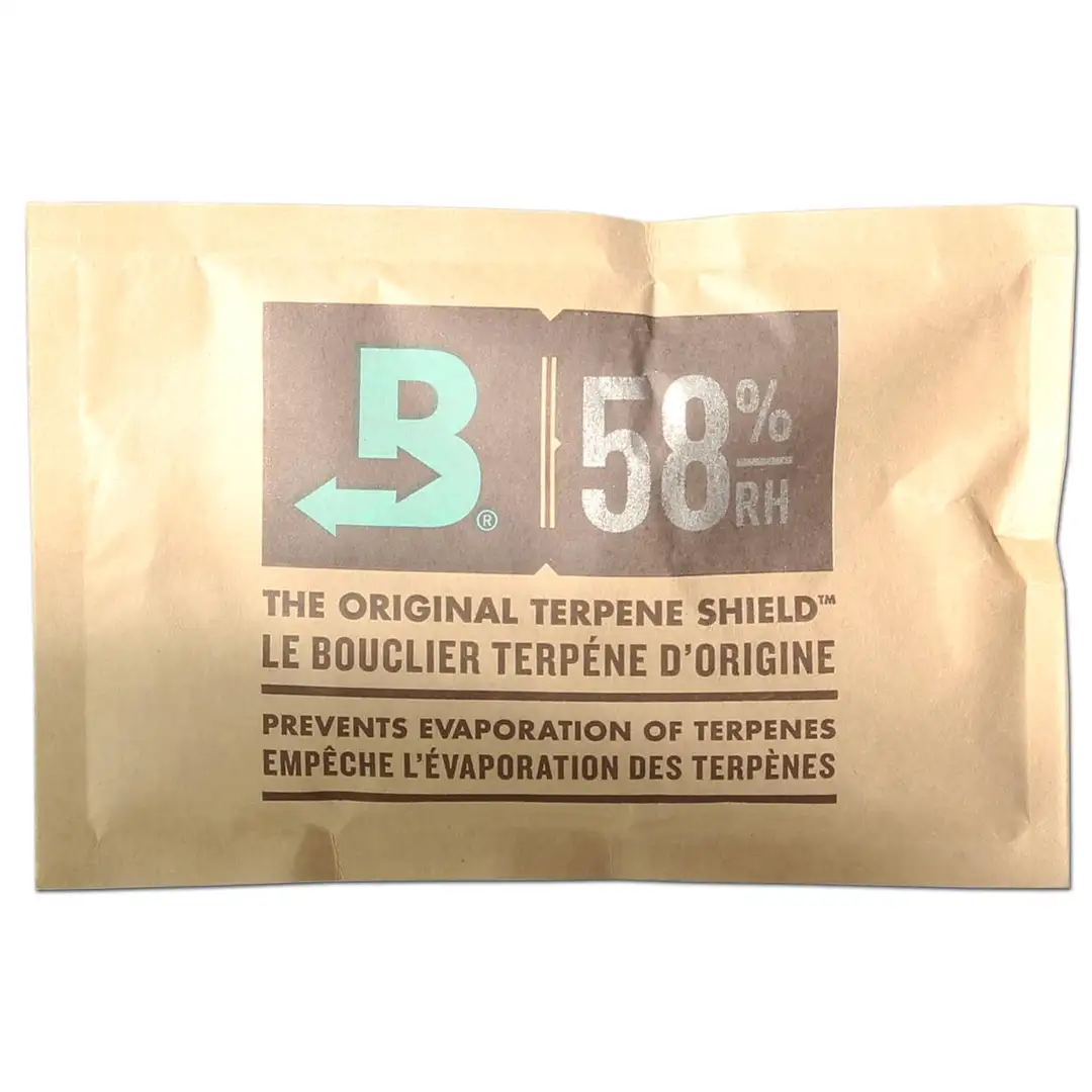 Boveda 58% RH 67g Dwukierunkowa Kontrola Wilgotności dla Ziół i Tytoniu do 450g suszu