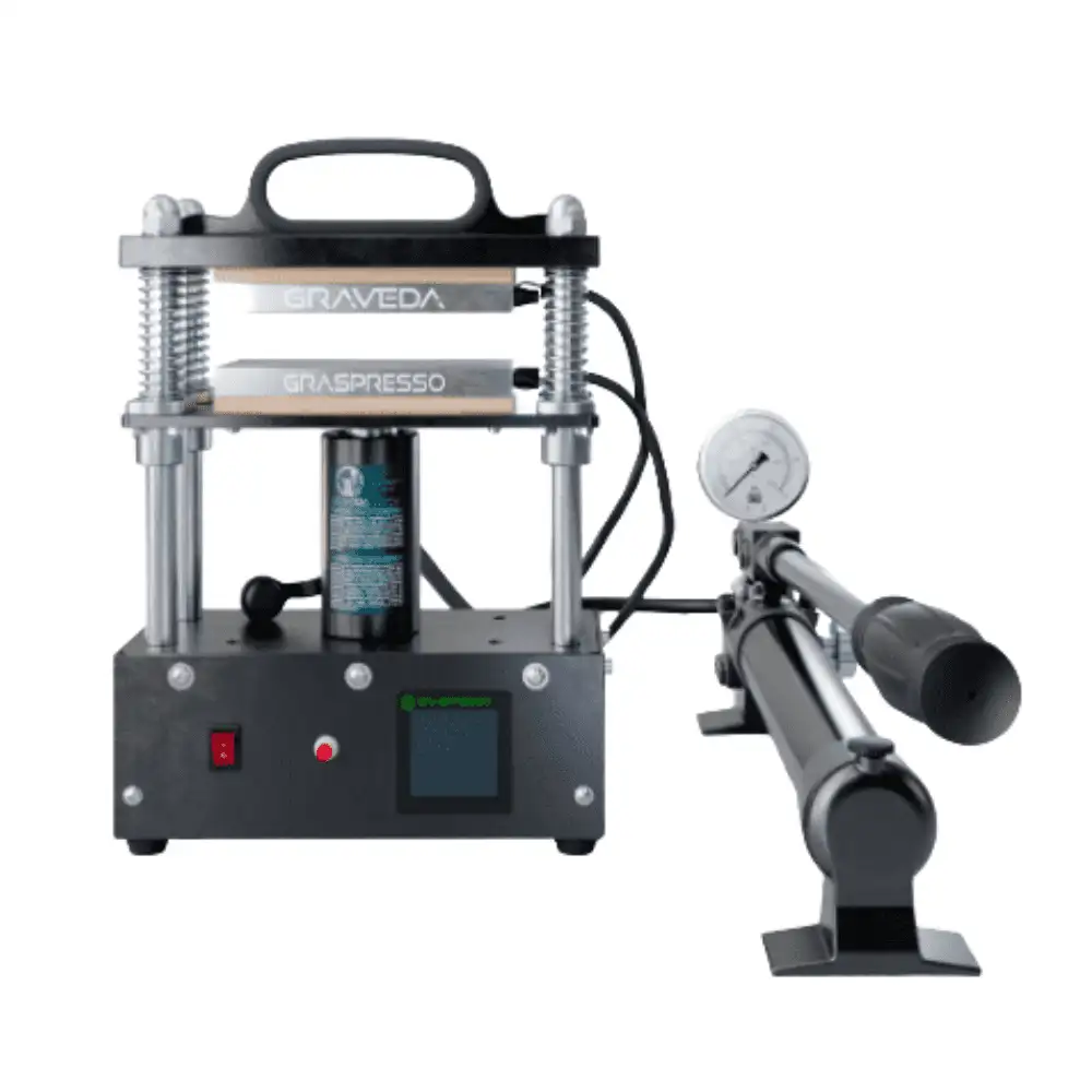 Graspresso EPIC 20T Rosin Press – prasa hydrauliczna z manometrem płyty 20x9 cm