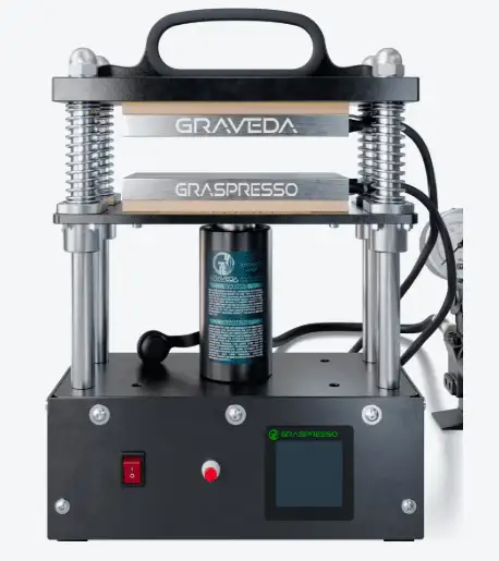 Graspresso EPIC 20T Rosin Press – prasa hydrauliczna z manometrem płyty 20x9 cm