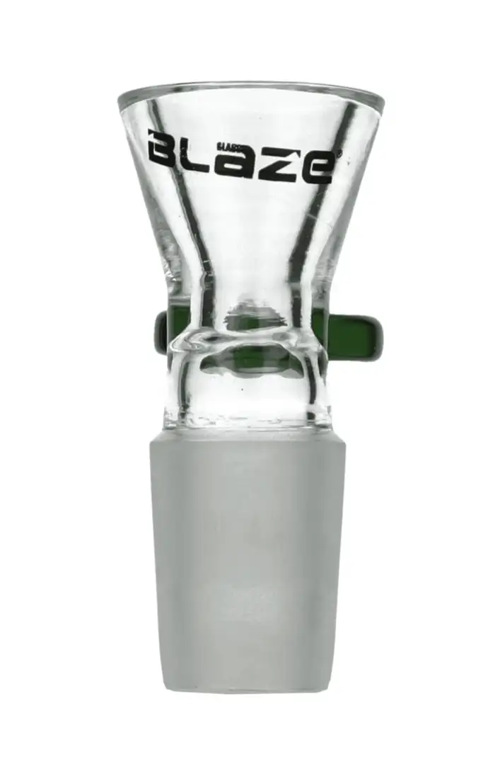 Cybuch BLAZE szklany do bonga 18.8 mm borokrzemowy z uchwytem