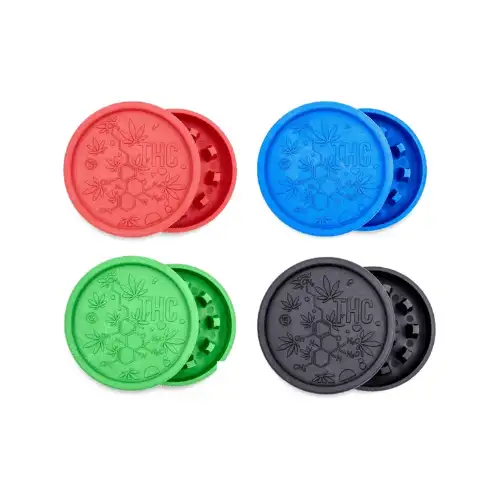 Młynek z Włókna Konopnego FIRE-FLOW ™ Molekuła THC 55 mm – Ekologiczny Styl i Wydajność