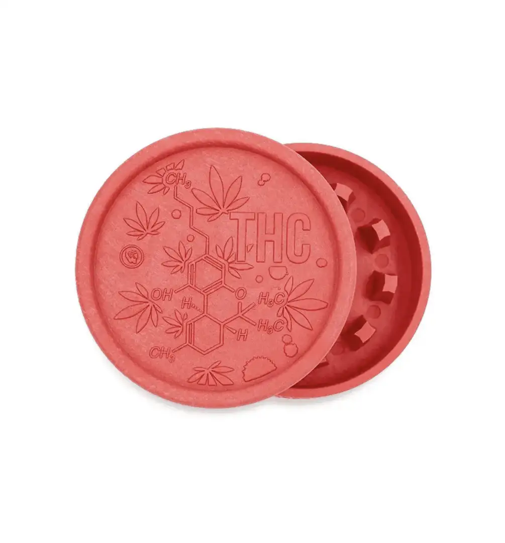 Młynek z Włókna Konopnego FIRE-FLOW ™ Molekuła THC 55 mm – Ekologiczny Styl i Wydajność