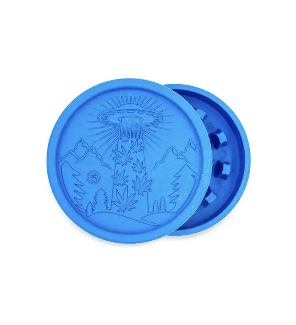 Młynek z Włókna Konopnego FIRE-FLOW ™ Alien 55 mm – Ekologiczny Styl i Wydajność