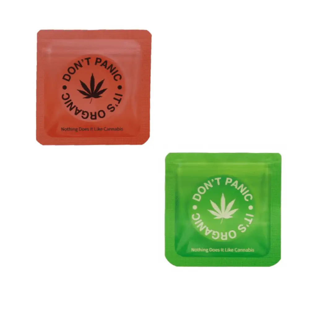 Torebka na Susz Amsterdam 64x64 mm – Don’t Panic It’s Organic