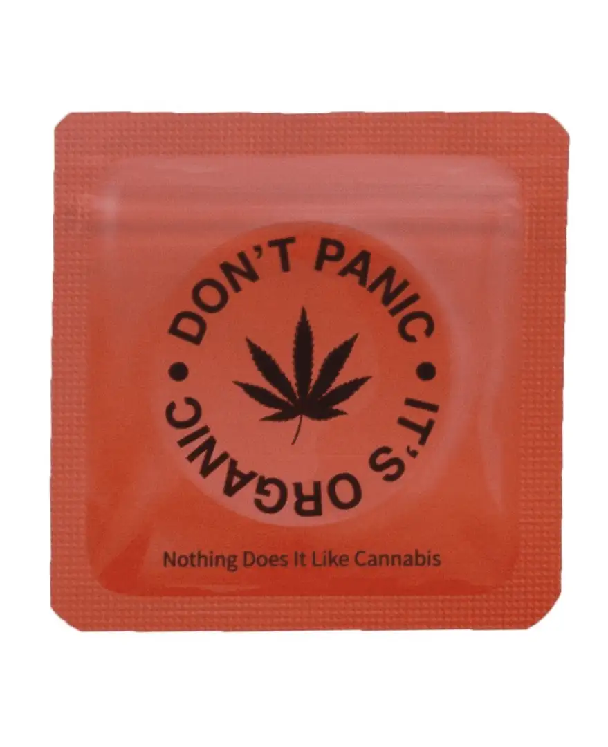 Torebka na Susz Amsterdam 64x64 mm – Don’t Panic It’s Organic