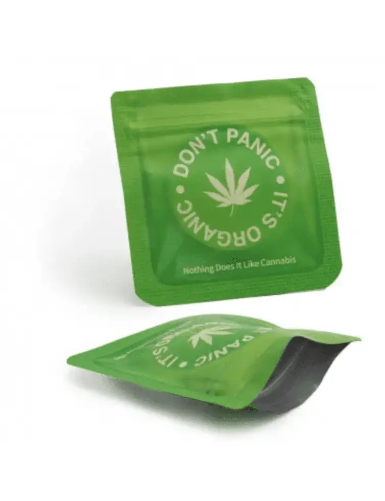 Torebka na Susz Amsterdam 64x64 mm – Don’t Panic It’s Organic