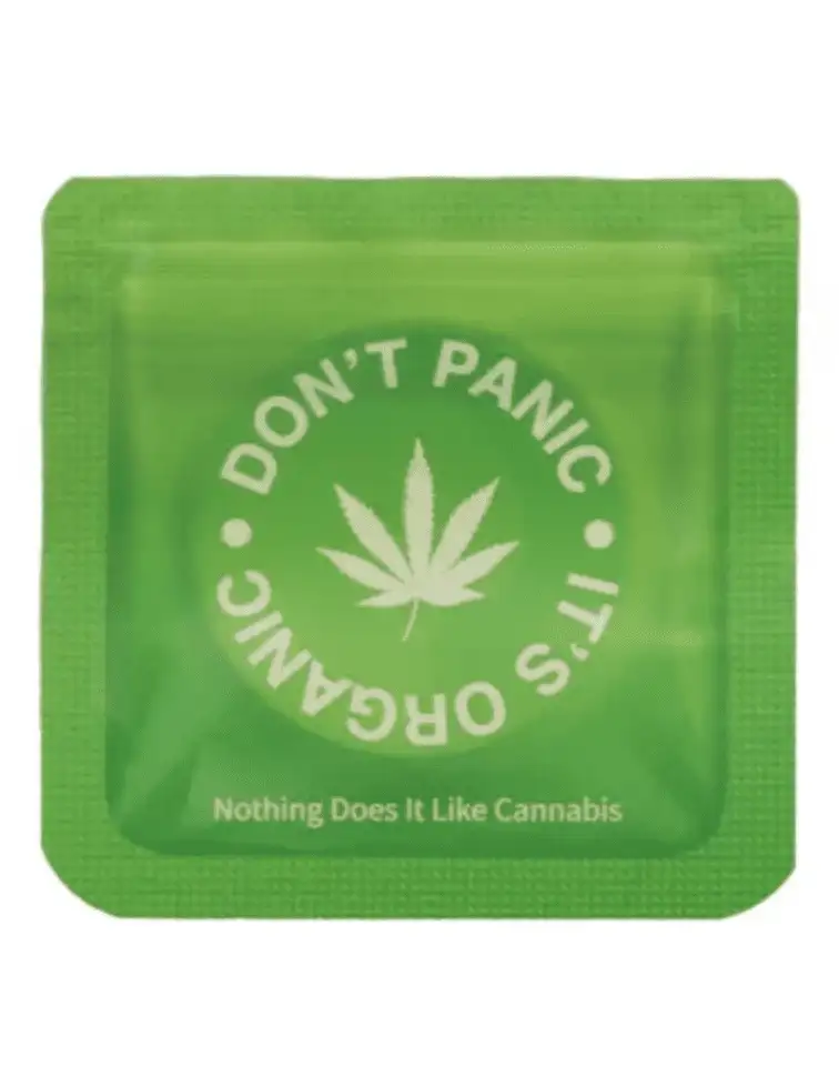 Torebka na Susz Amsterdam 64x64 mm – Don’t Panic It’s Organic
