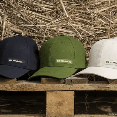 Ekologiczna Czapka Bejsbolówka Bawełniano-Konopna KOMBINAT – Splot Panama | Made in Poland
