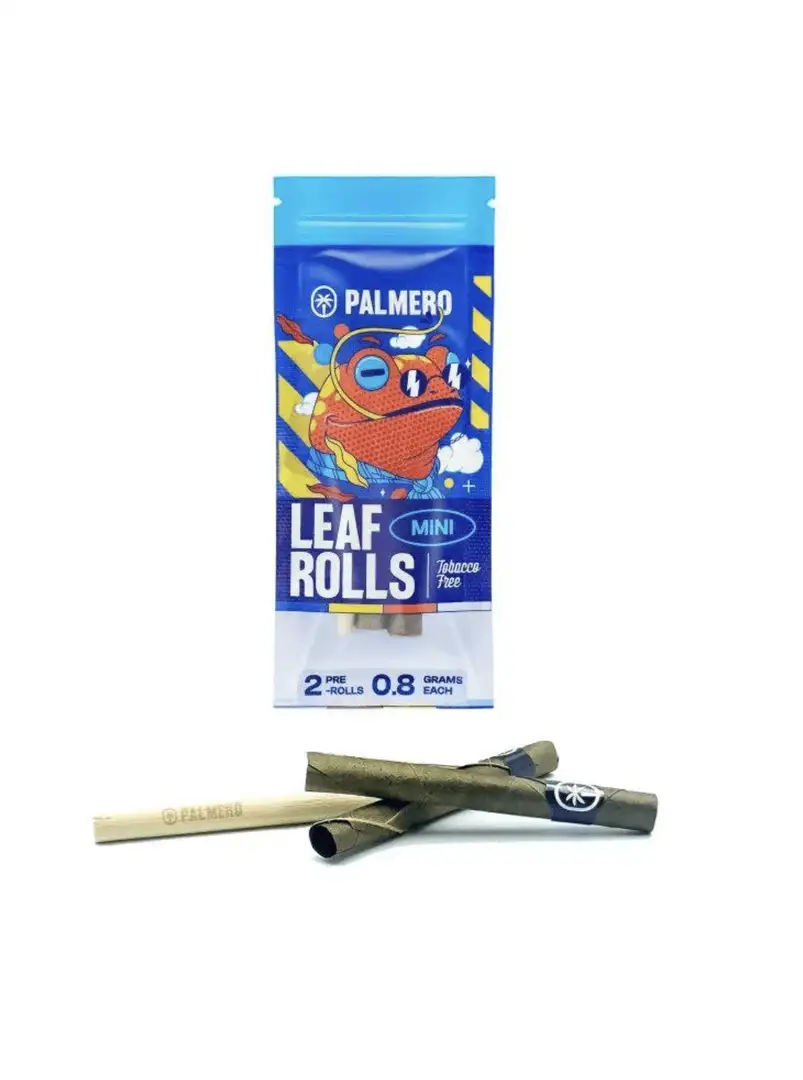 Palmero pre rolls MINI – Owijki z liścia palmowego do jointów 2 szt.
