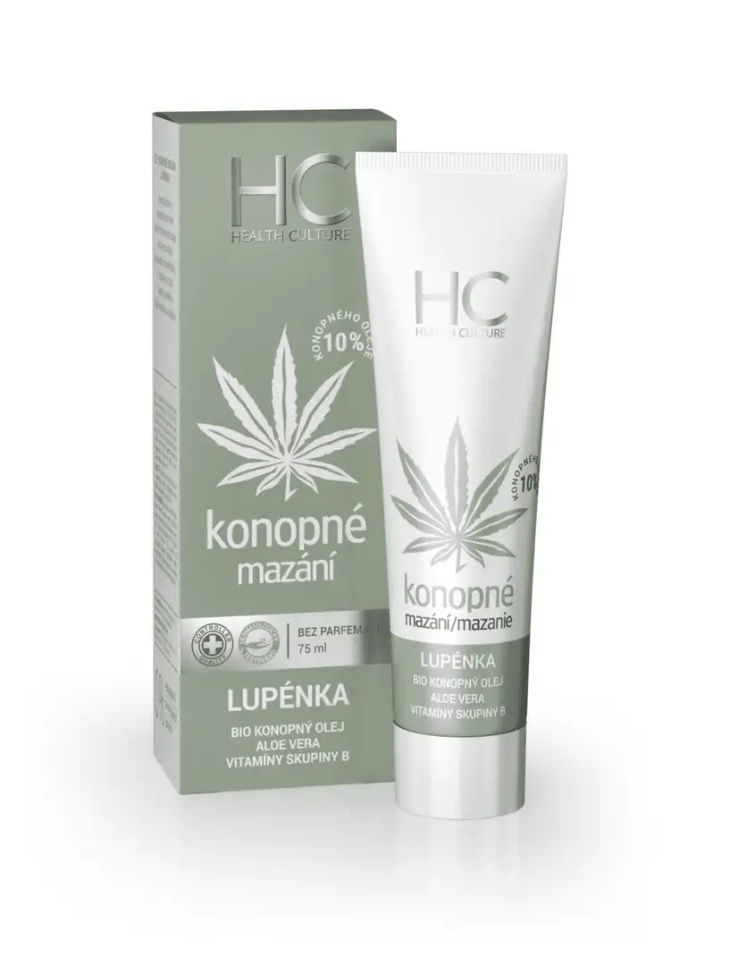 Maść konopna na łuszczycę z bio olejem konopnym i witaminami 100ml