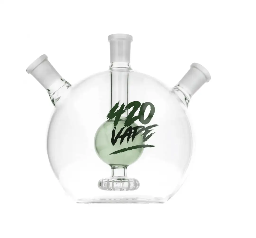 Bomb Globe XL TURBO Wodna fajka do waporyzatora z podwójnym ustnikiem