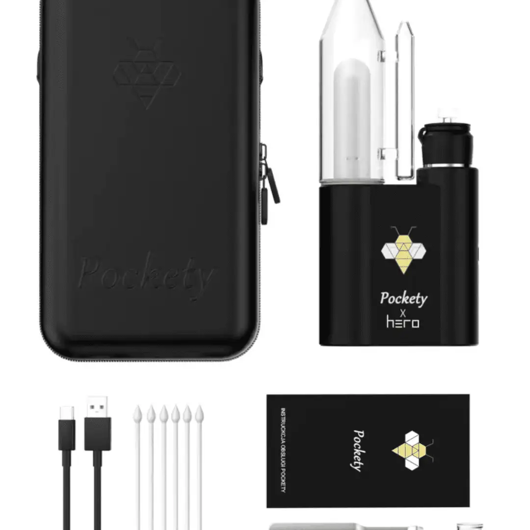 JCVAP POCKETY X HERO LIMITED EDITION – e-Rig z technologią 5D Ceramic Heating