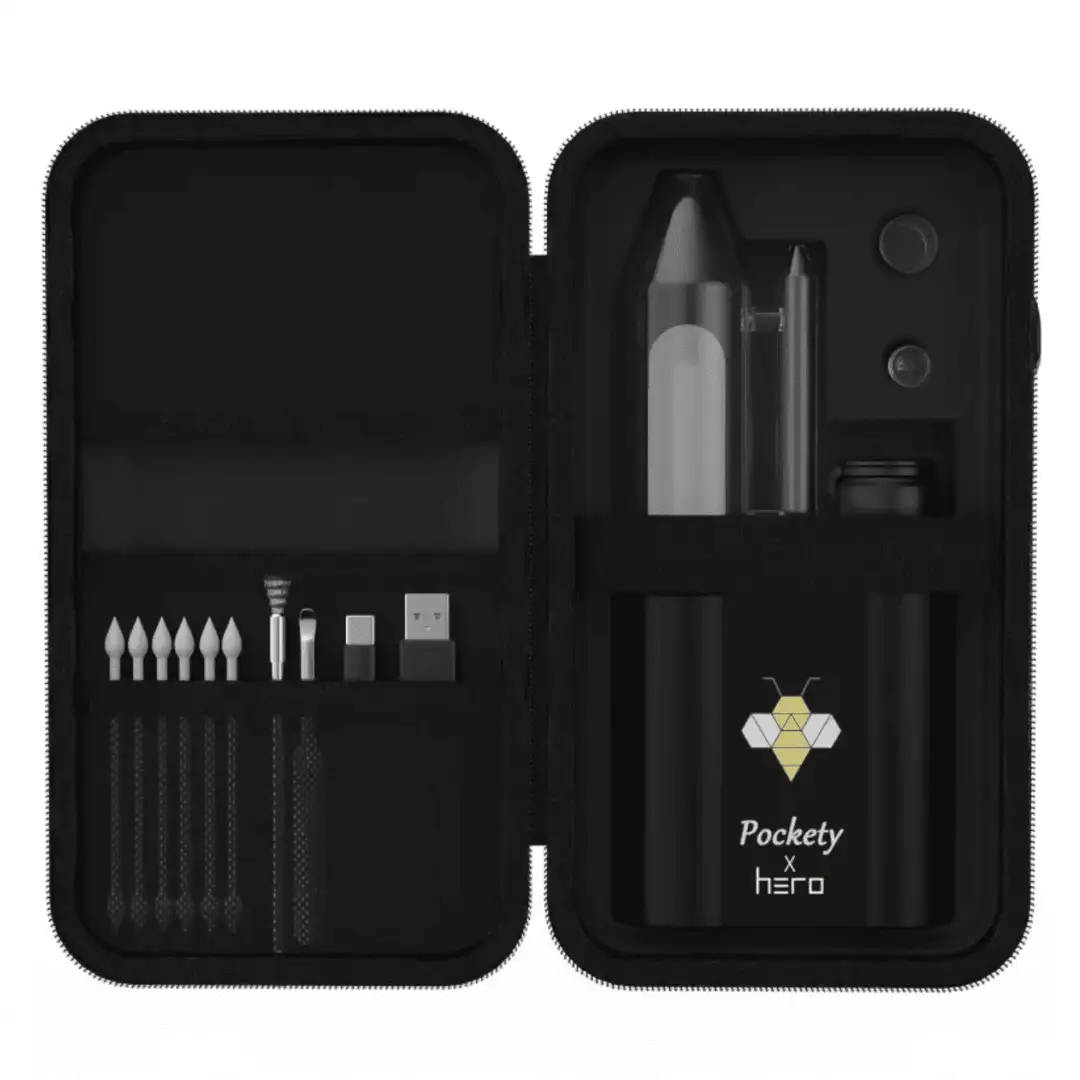 JCVAP POCKETY X HERO LIMITED EDITION – e-Rig z technologią 5D Ceramic Heating