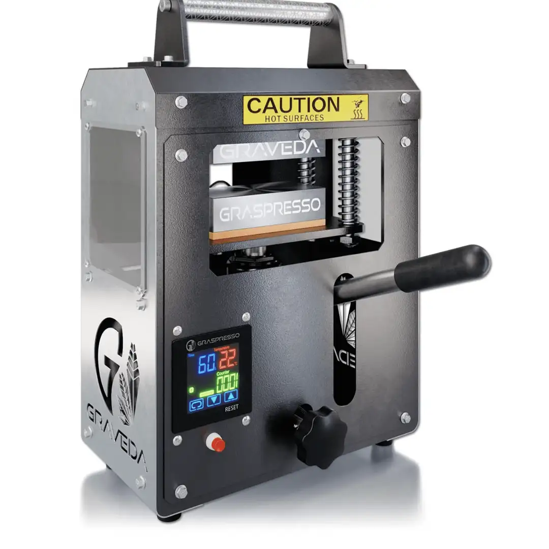 Graveda Graspresso Rosin Heat Press 5T – hydrauliczna prasa do ekstrakcji | 5 ton 220V